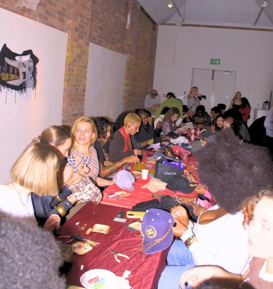 An evening of Hat Customisation - My Trove Jewels x Sonderhaus Art Club