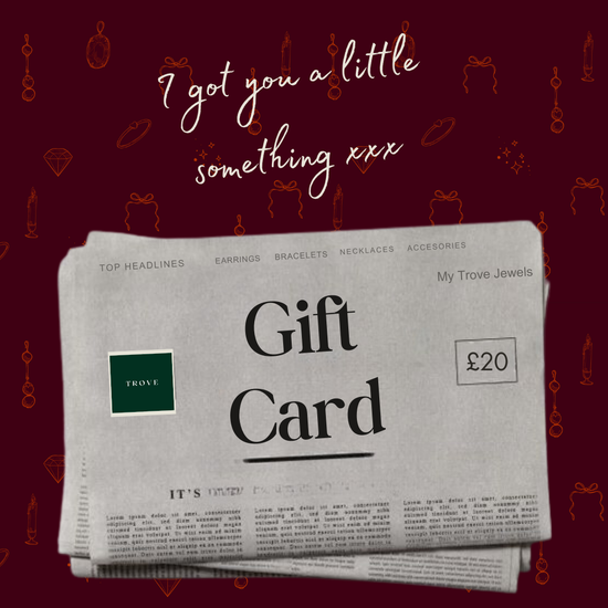The My Trove Jewels Gift Card – The Perfect Gift